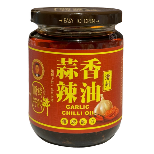 香港順發孖記 潮州蒜香辣油205g
