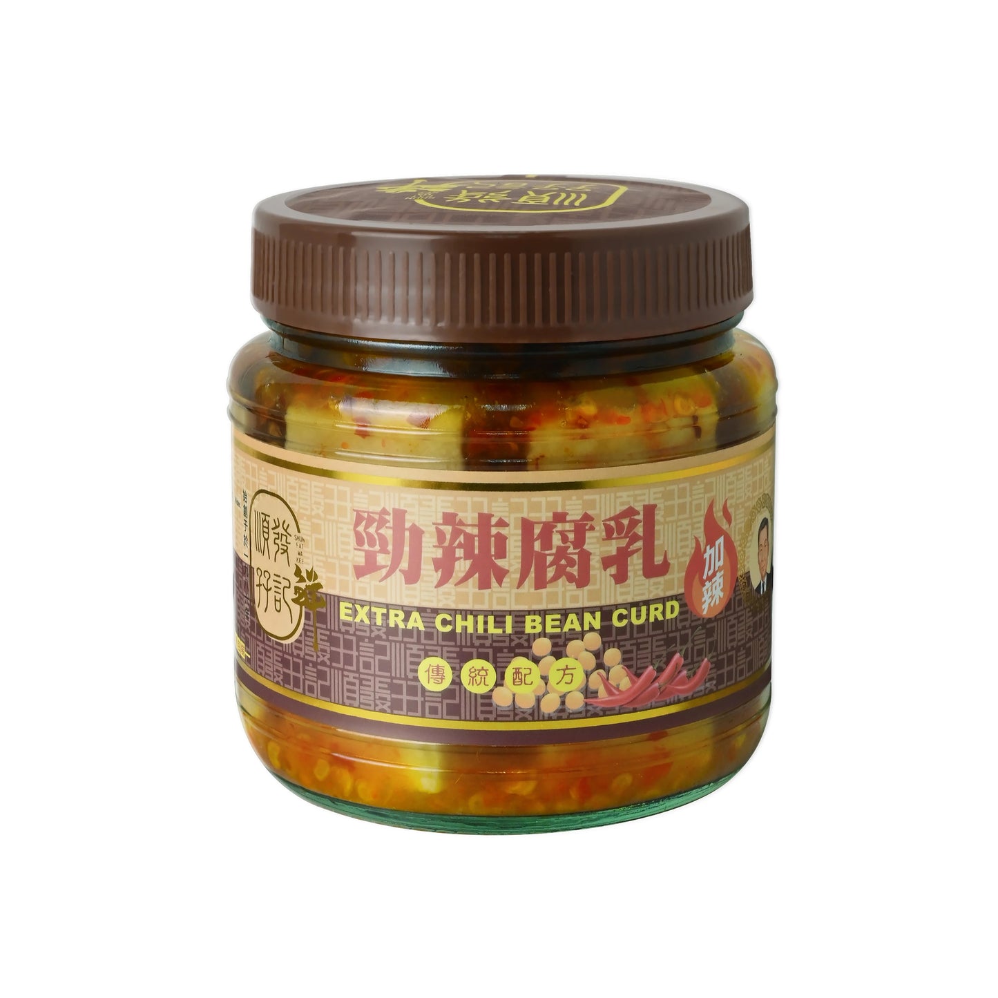 順發孖記 勁辣腐乳 250g