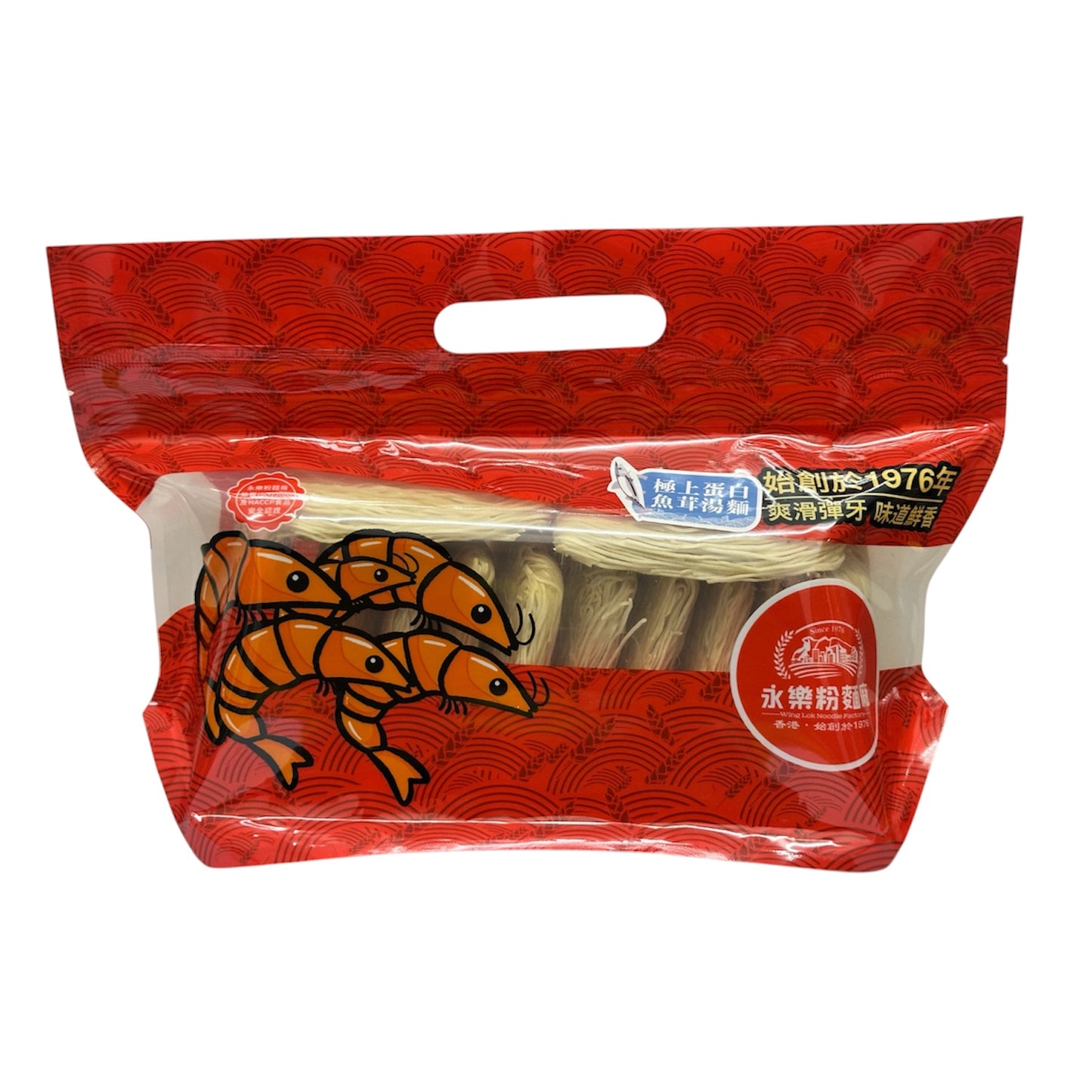 Wing Lok Duck Egg White Fish Noodle 12pc 540g