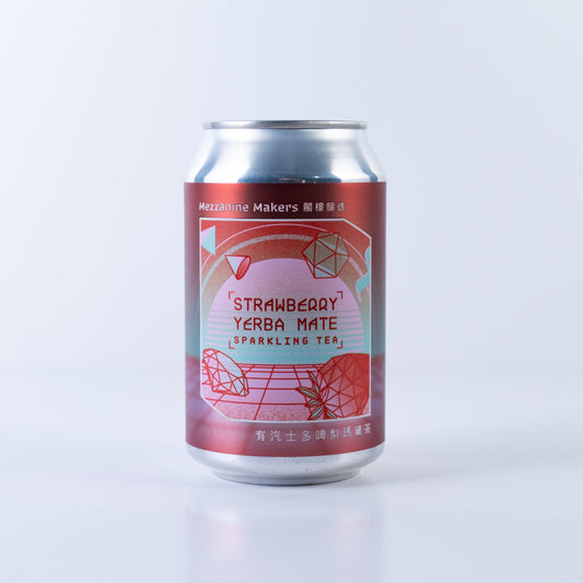 閣樓釀造 有汽士多啤梨瑪黛茶 330ml