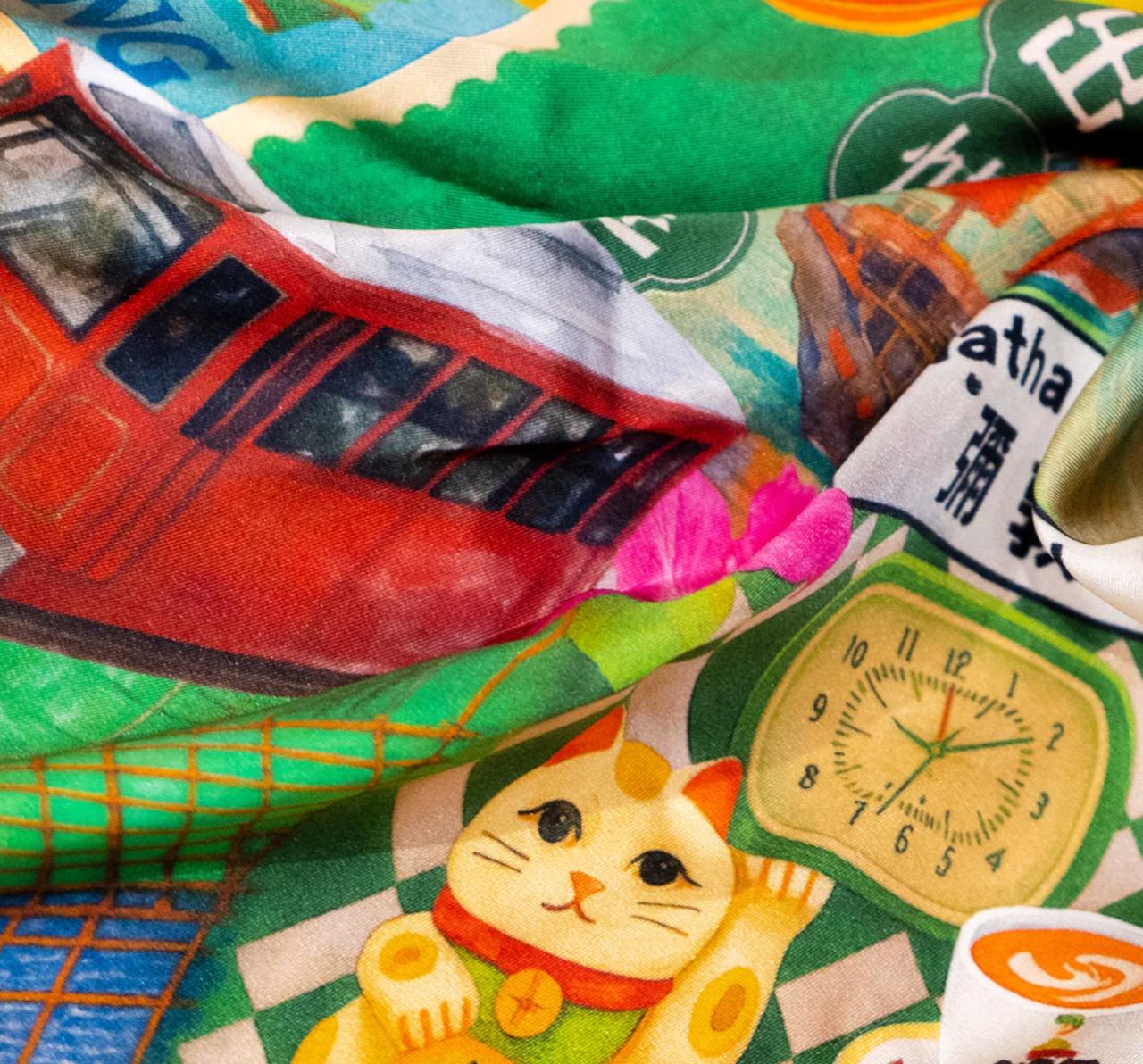Hong Kong Heritage Scarf
