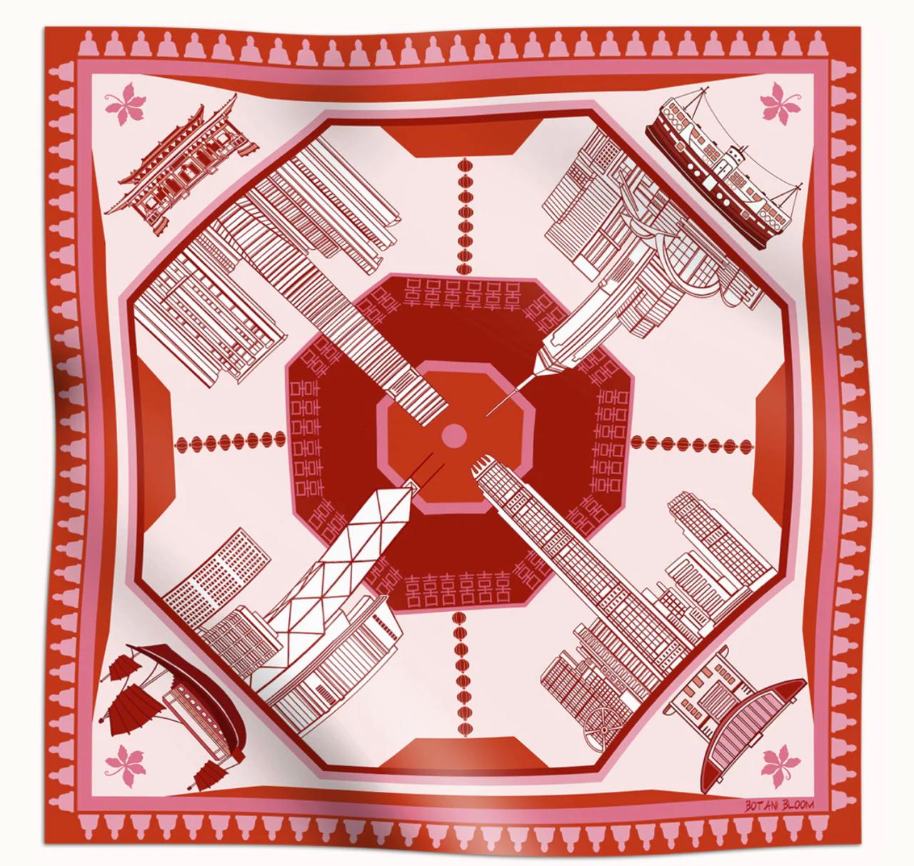 Horizon 852 Scarf - Pink