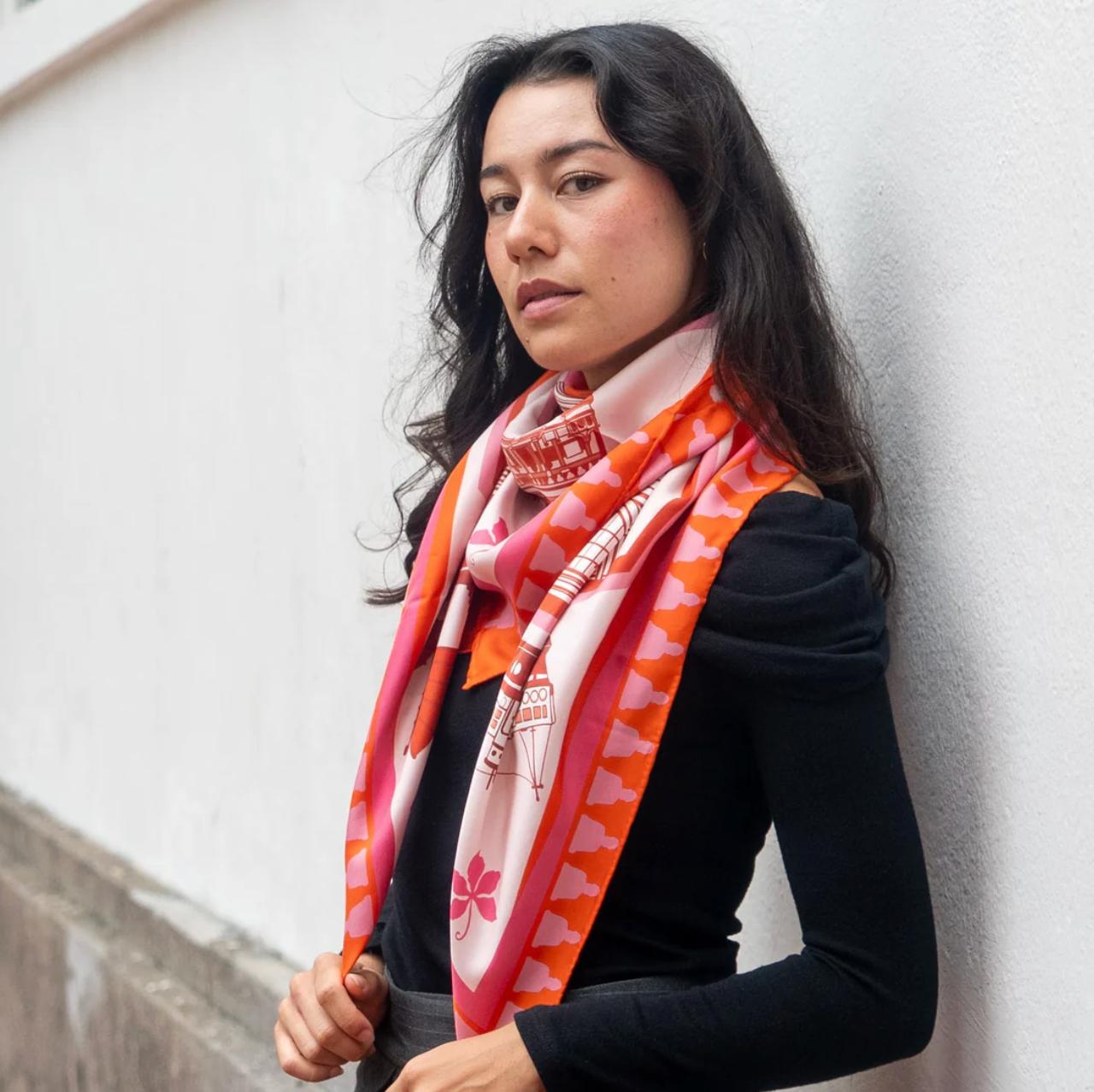 Horizon 852 Scarf - Pink